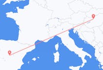 Flyreiser fra Madrid, Spania til Budapest, Ungarn