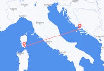 Flights from Brač, Croatia to Figari, France