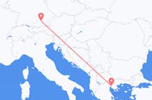 Vluchten van Thessaloniki naar München