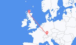 Flyreiser fra Friedrichshafen, Tyskland til Inverness, Skottland