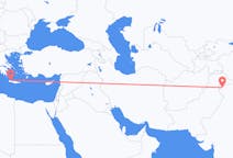 Flyreiser fra Srinagar, India til Khania, Hellas