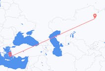 Flights from Nur-Sultan, Kazakhstan to Astypalaia, Greece