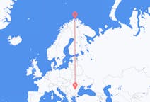 Flights from Honningsvåg, Norway to Bucharest, Romania