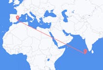 Flights from Dharavandhoo, Maldives to Alicante, Spain