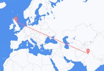 Flyrejser fra Sialkot, Pakistan til Dundee, Skotland