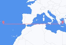 Flights from Parikia, Greece to Santa Maria Island, Portugal