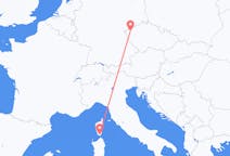 Flights from Figari, France to Karlovy Vary, Czechia
