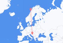 Flyg från Banja Luka, Bosnien och Hercegovina till Bodø, Norge