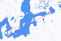 Flights from Ängelholm, Sweden to Saint Petersburg, Russia