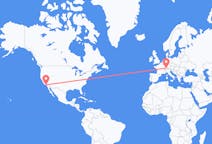 Flyg från Los Angeles, USA till Zürich, USA