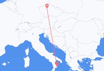 Flyreiser fra Crotone, Italia til Praha, Tsjekkia