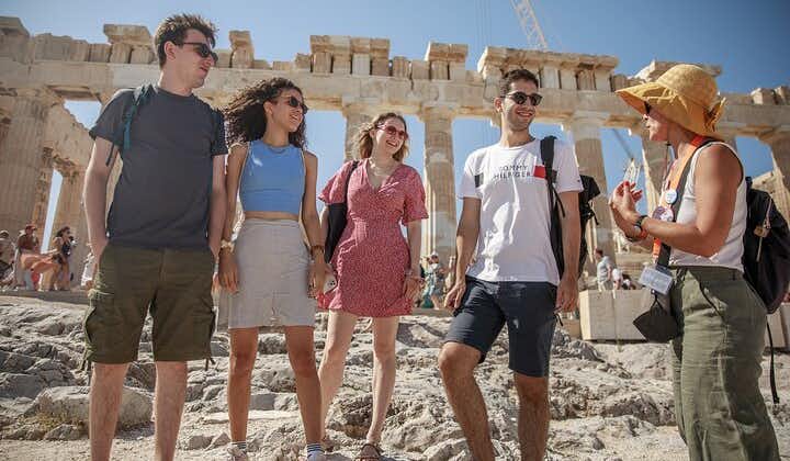 Tour a piedi saltafila dell'Acropoli di Atene