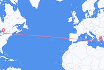 Flyreiser fra Toronto, Canada til Milos, Hellas