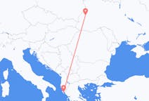 Flyreiser fra Lviv, Ukraina til Korfu, Hellas
