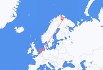 Flights from Rotterdam, the Netherlands to Ivalo, Finland
