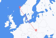 Flyg från Kosice, Slovakien till Florø, Norge