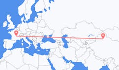 Flights from Ürümqi, China to Clermont-Ferrand, France