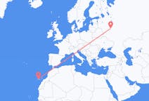 Flyg från Moskva, Ryssland till Teneriffa, Spanien