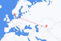 Flights from Turkistan to Aalborg