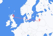 Flights from Aberdeen to Vilnius