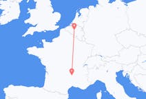 Flyreiser fra Le Puy-en-Velay, Frankrike, til Brussel, Frankrike