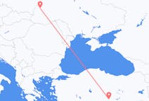 Fly fra Lviv til Kahramanmaraş