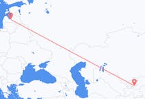 Vols de Ferghana, Ouzbékistan à Riga, Lettonie