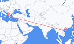Flyrejser fra Sanya, Kina til Kefallinia, Grækenland
