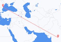 Flyrejser fra Nagpur, Indien til Constanța, Rumænien