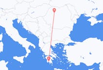 ルーマニアのクルージュ ナポカから、ギリシャのカラマタまでのフライト