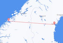 ตั๋วเครื่องบินจากเมืองMoldeไปยังเมืองSundsvall
