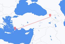 Flights from Kars, Turkey to Rhodes, Greece