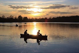 Canoeing under the Midnight Sun