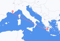 เที่ยวบิน จาก ตูลง, ฝรั่งเศส ไปยัง แคลามาทา, กรีซ