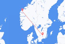Fly fra Växjö til Volda