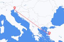 Lennot Triestestä Izmiriin