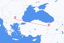 Lennot Erzincanilta, Turkki Plovdiviin, Bulgaria
