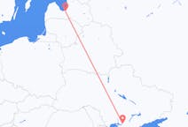 Loty z Riga, Łotwa do Chersonia, Ukraina