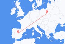 Flights from Warsaw in Poland to Madrid in Spain