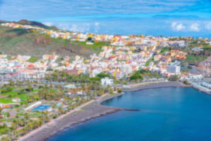 Fly fra Fuerteventura til San Sebastián de La Gomera