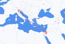 Flyreiser fra Eilat, Israel til Bologna, Italia