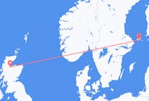 Flyrejser fra Inverness til Mariehamn