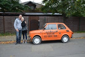Retro Fiat Self-Drive Onontdekte Tour in Warschau