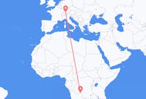 Flyrejser fra Dundo, Angola til Friedrichshafen, Tyskland