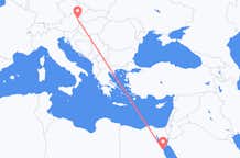 Flyrejser fra Hurghada, Egypten til Wien, Østrig