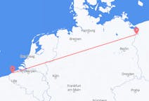 Flights from Szczecin, Poland to Ostend, Belgium
