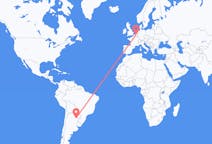 Flyreiser fra Corrientes, Argentina til Brussel, Belgia