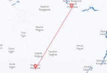 Fly fra Nizjnij Novgorod til Voronezj