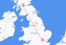 Flyreiser fra Glasgow, Skottland til London, England