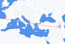 Flyg från Urmia, Iran till Biarritz, Frankrike